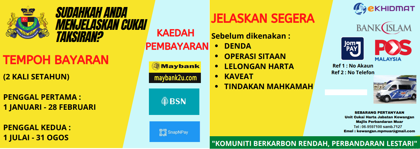 Poster Cukai