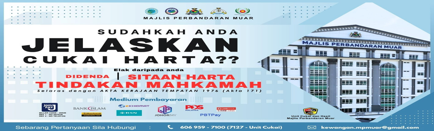 OPERASI SITAAN PREMIS PERNIAGAAN & KEDIAMAN GAGAL BAYAR CUKAI HARTA
